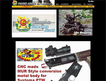 Tablet Screenshot of boomarms.com